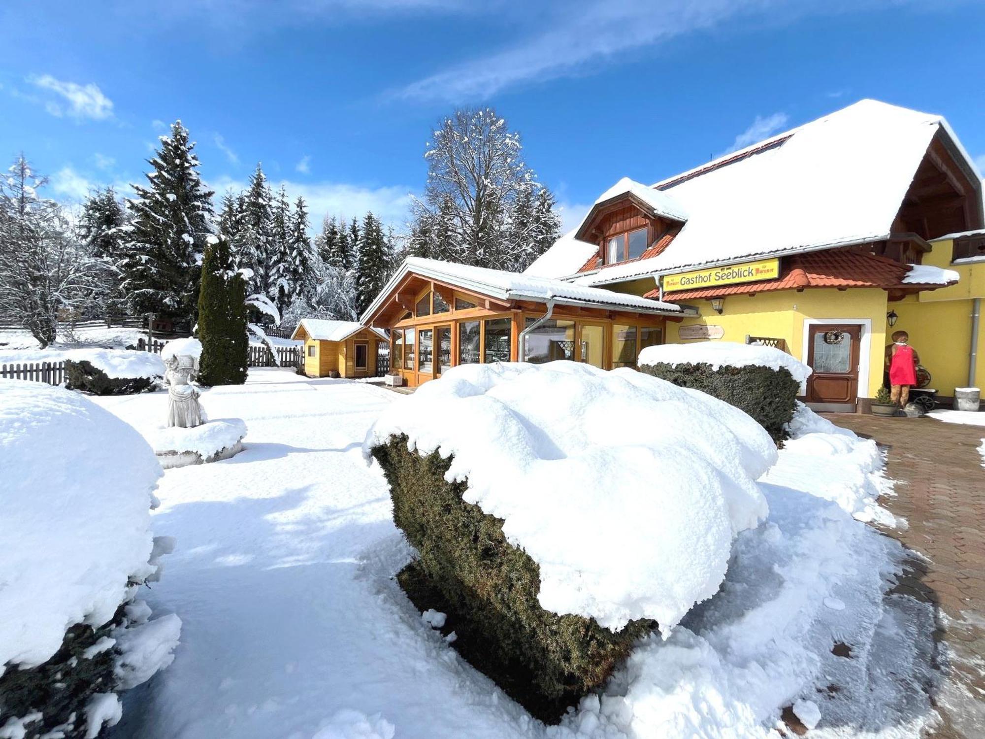 Hotel Gasthof Seeblick Zeutschach Eksteriør bilde